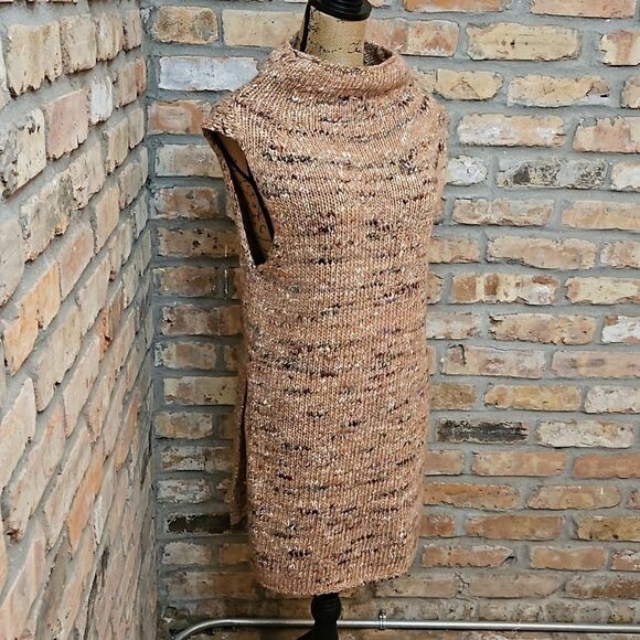Wilfred Aritzia Brick Wool/Alpaca/Silk blend tunic dress size Small - Picture 3 of 13